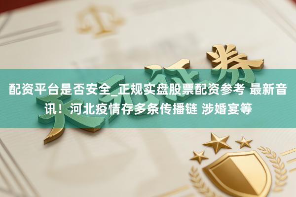 配资平台是否安全_正规实盘股票配资参考 最新音讯！河北疫情存多条传播链 涉婚宴等